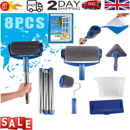 8pcs pro roller - roller, brush